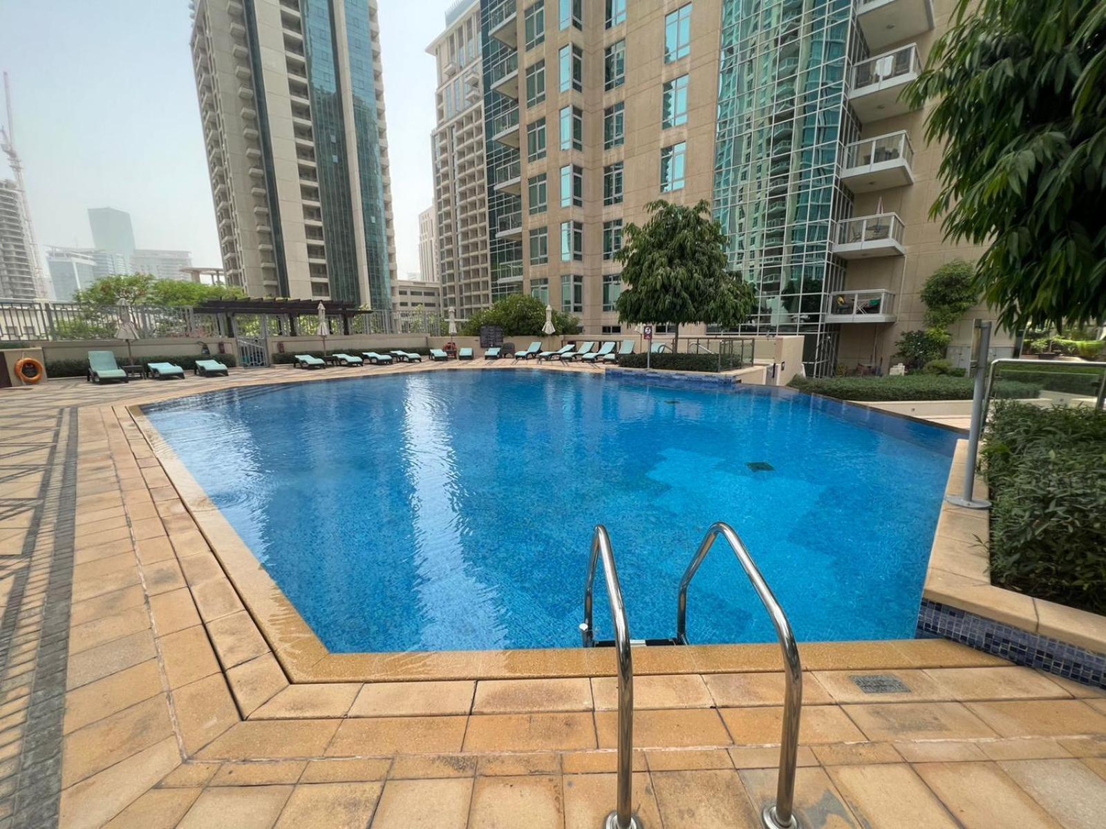 First Class 2Br With Full Burj Khalifa And Fountain View Apartment Dubai Exterior photo